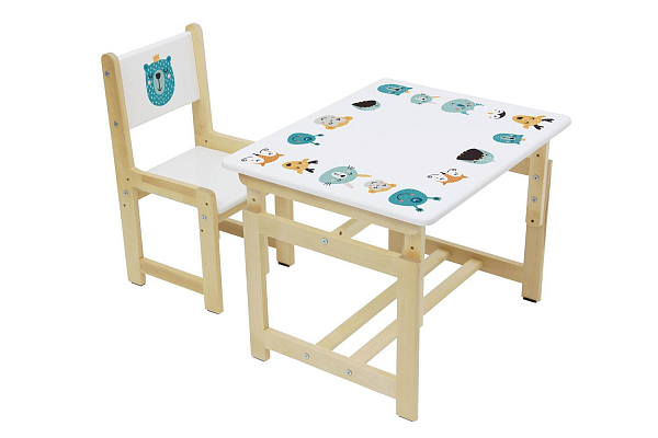 Комплект растущей детской мебели Polini kids Eco 400 SM